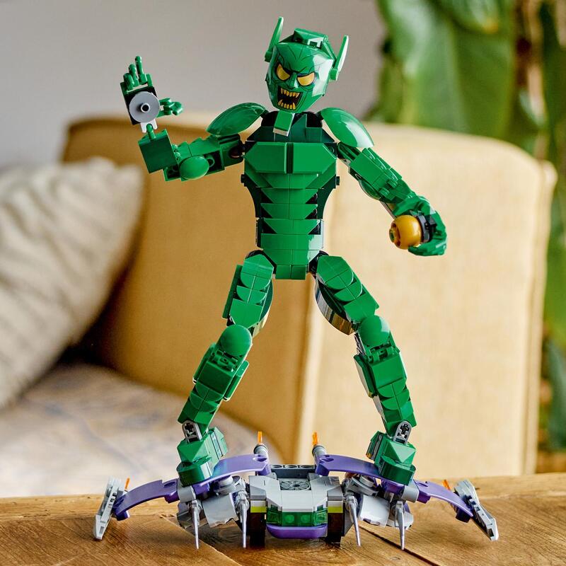 LEGO Marvel 76284 - Figurina de constructie Green Goblin (471 piese)