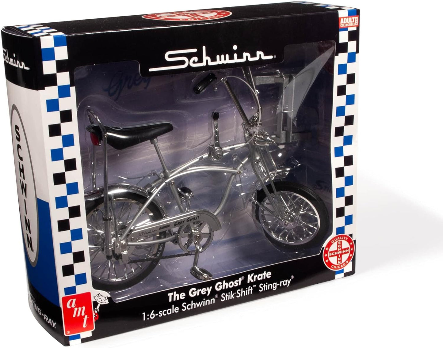 Bicicleta The Grey Ghost Krate - 1/6 Schwinn