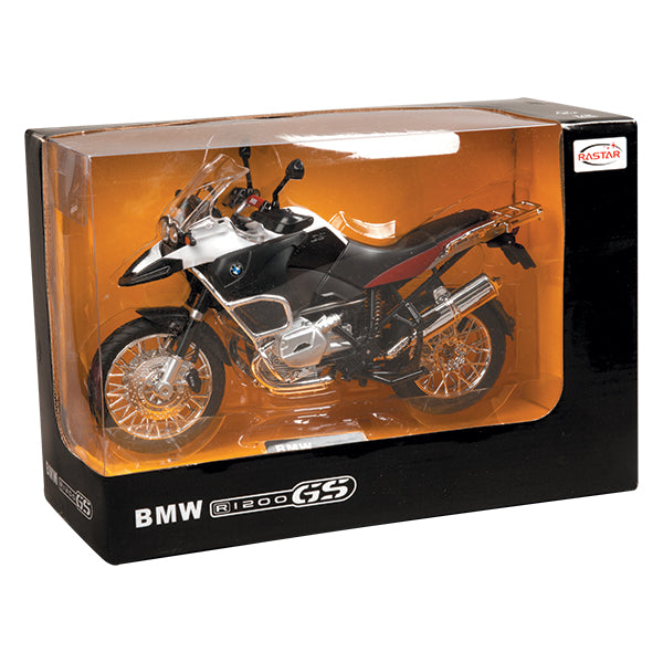 Motocicleta BMW R1200 GS alba - 1/9 Rastar