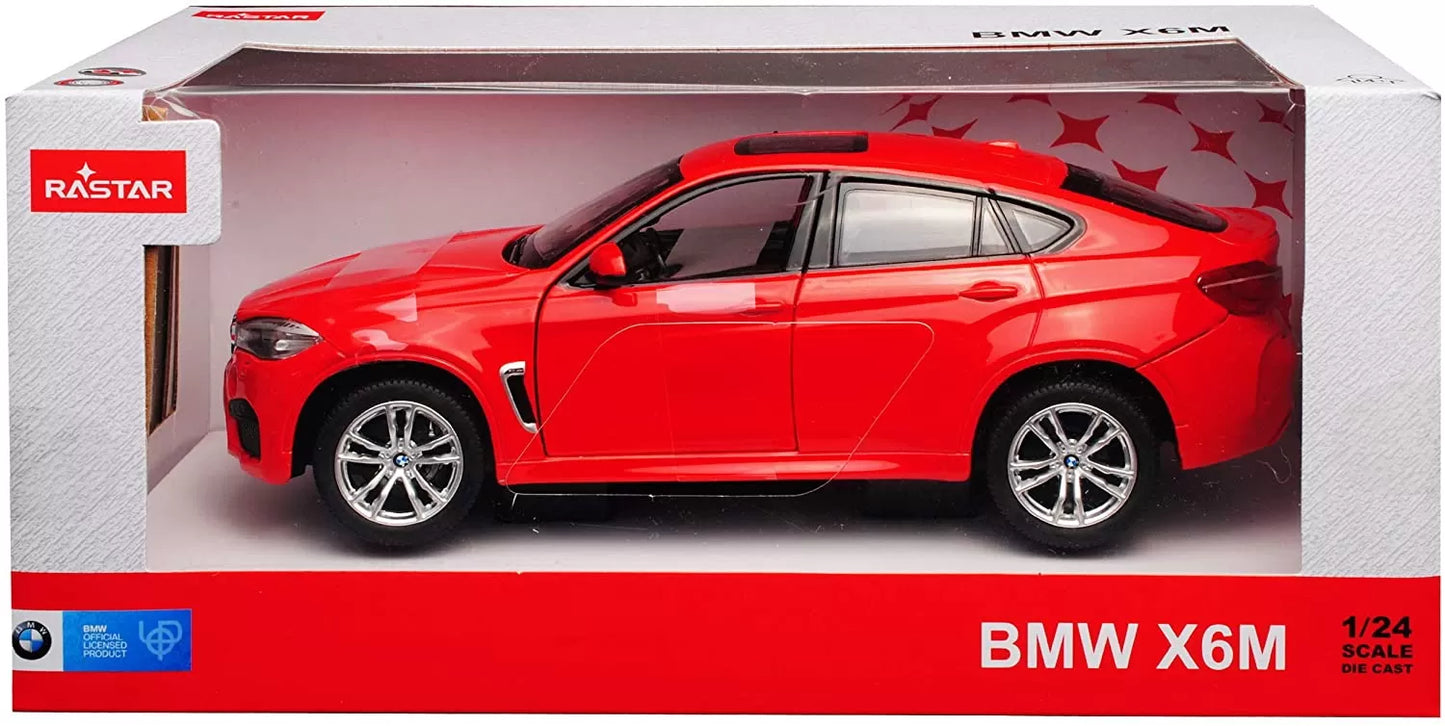 BMW X6 M rosu - 1/24 Rastar