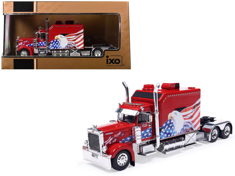 Camion Cap Tractor Peterbilt 379 Custom 2002 - 1/64 Ixo Models