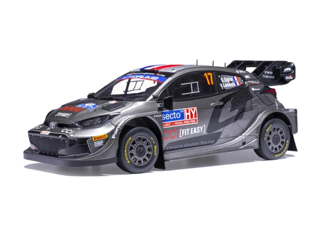 Toyota GR Yaris Rally1 Hybrid #17 Winner Rally Finland 2024 - 1/18 Ixo Models