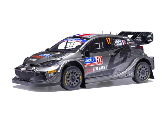 Toyota GR Yaris Rally1 Hybrid #17 Winner Rally Finland 2024 - 1/18 Ixo Models