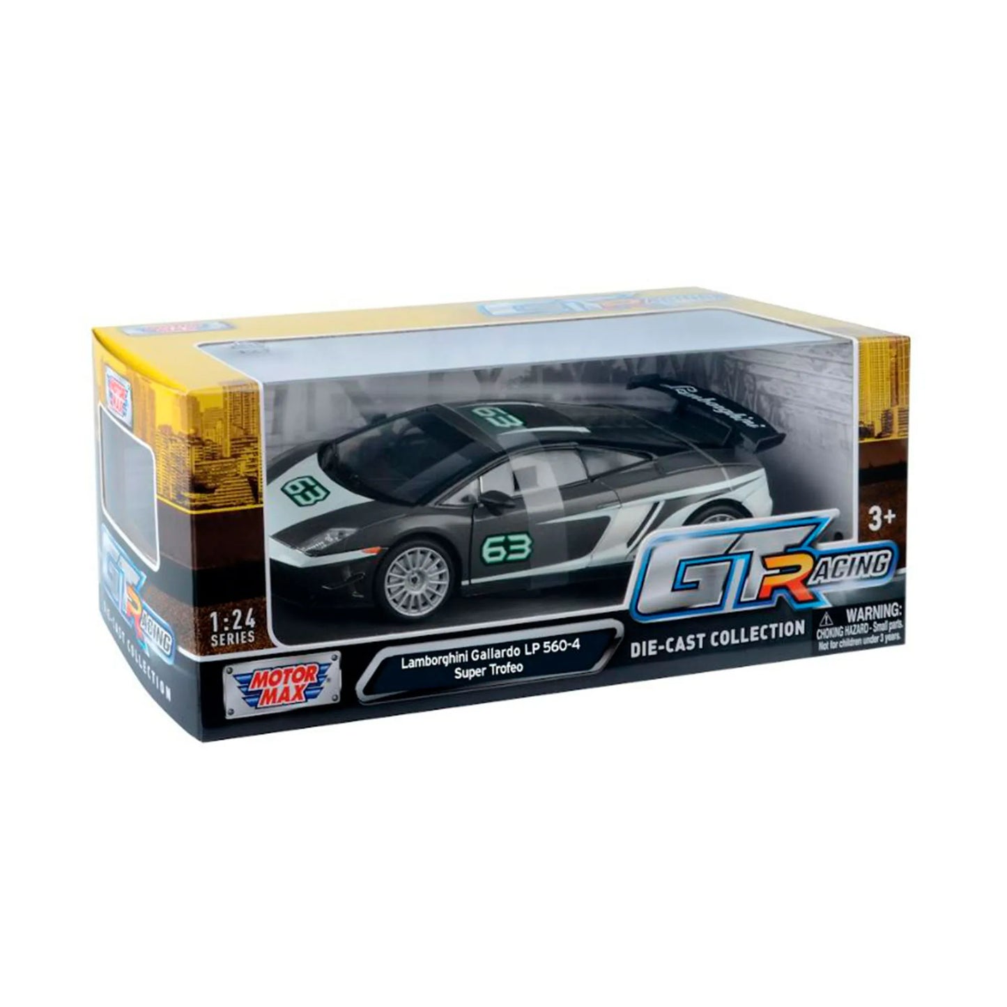 Lamborghini Gallardo LP 560-4 Super Trofeo  #63 - 1/24 Motormax