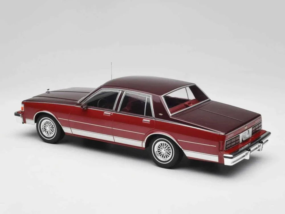 Chevrolet Caprice 1987 dark red metallic - 1/18 Model Car Group