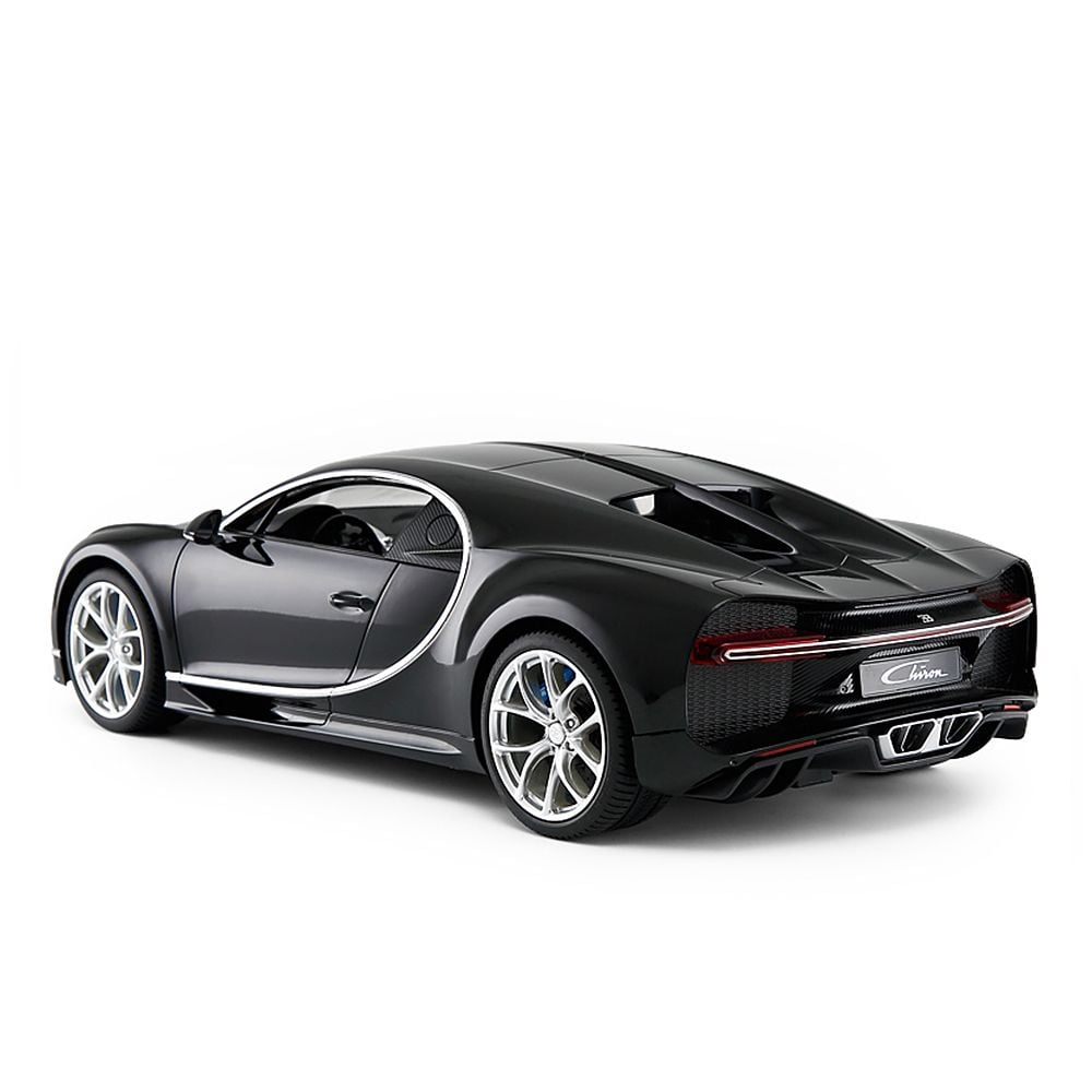 Bugatti Chiron negru cu telecomanda - 1/14 Rastar