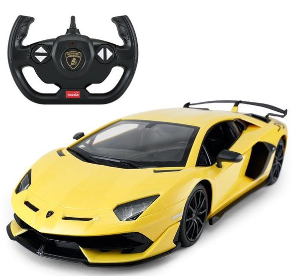 Lamboghini Aventador Svj galben cu telecomanda - 1/14 Rastar