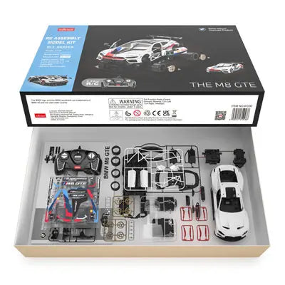 BMW M8 GTE de asamblat cu telecomanda - 1/18 Rastar
