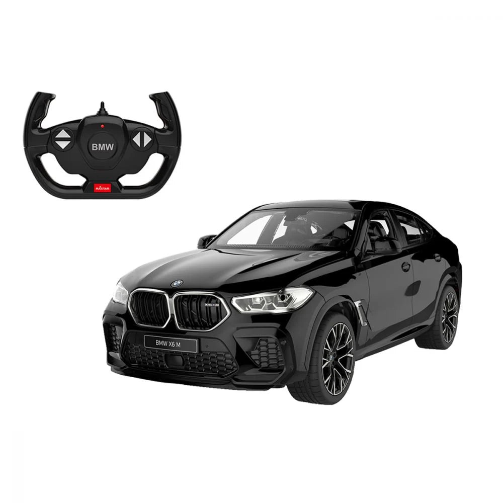 BMW X6 M negru cu telecomanda - 1/14 Rastar