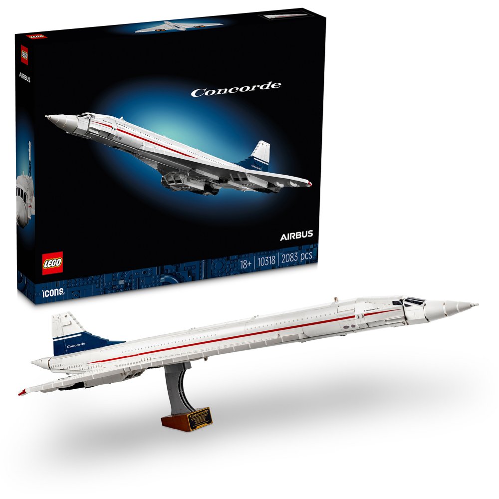 LEGO Icons Creator Expert 10318 - Concorde (2083 piese)