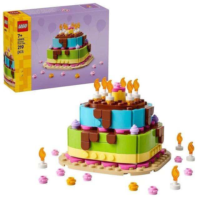 LEGO Iconic 40815 - Tort pentru petrecerea de zi de nastere (219 piese)