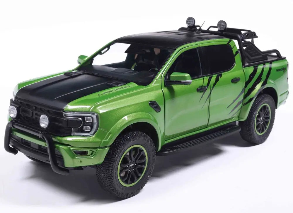 Ford Ranger Raptor verde 2024 - 1/18 Solido