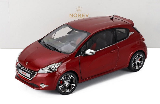 Peugeot 208 Gti 2013 rubis red - 1/18 Norev
