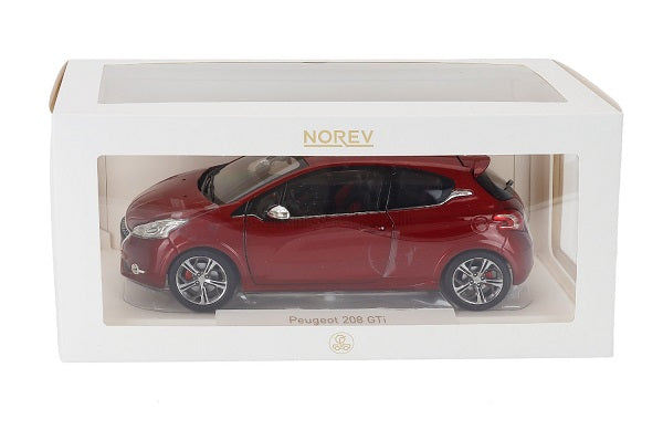 Peugeot 208 Gti 2013 rubis red - 1/18 Norev