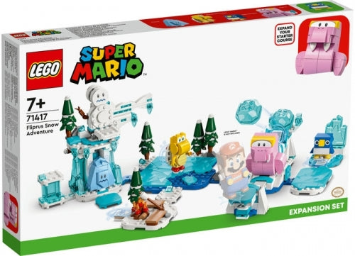LEGO Super Mario 71417 - Set de extindere Morsel si aventura lui in zapada (567 piese)
