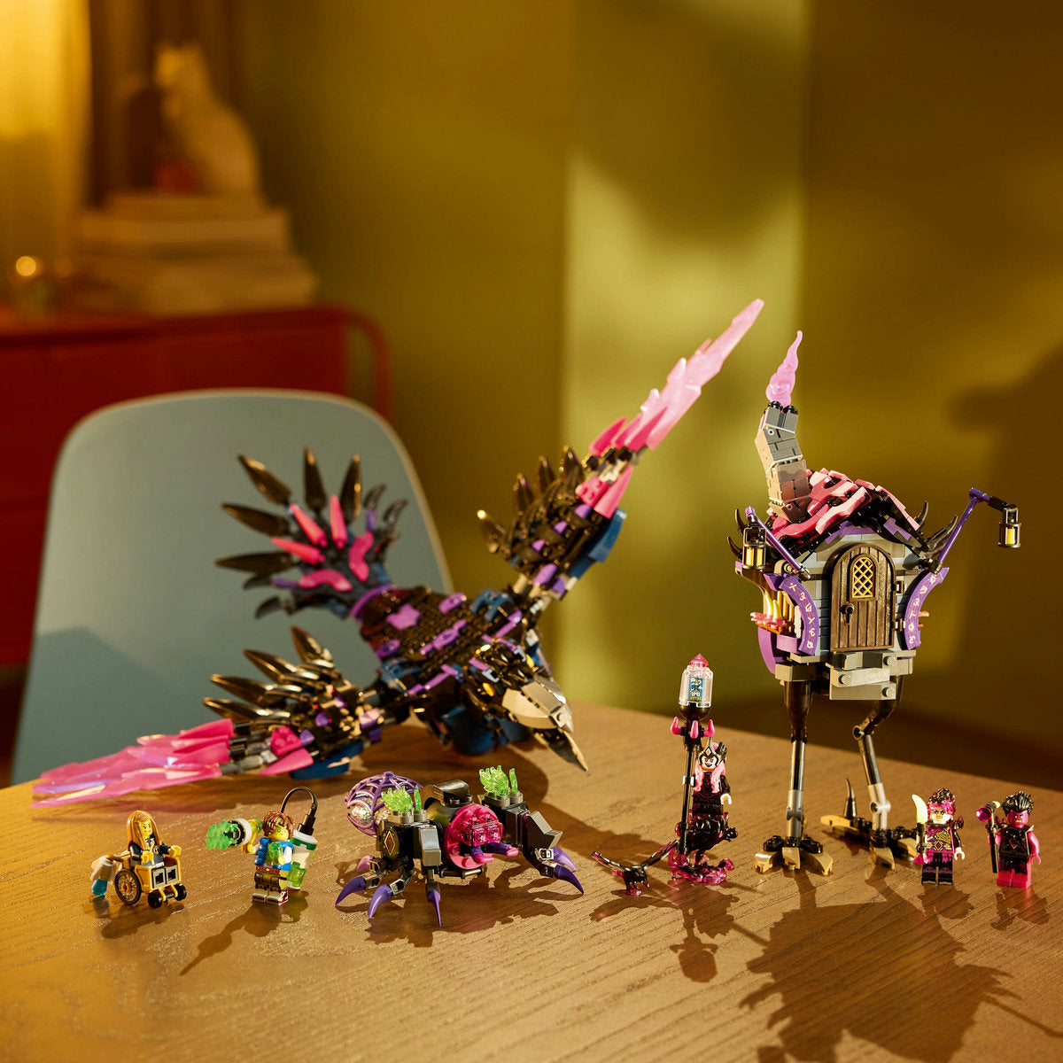 LEGO DREAMZzz 71478 - Corbul de la miezul noptii al vrajitoarei din Never (1203 piese)