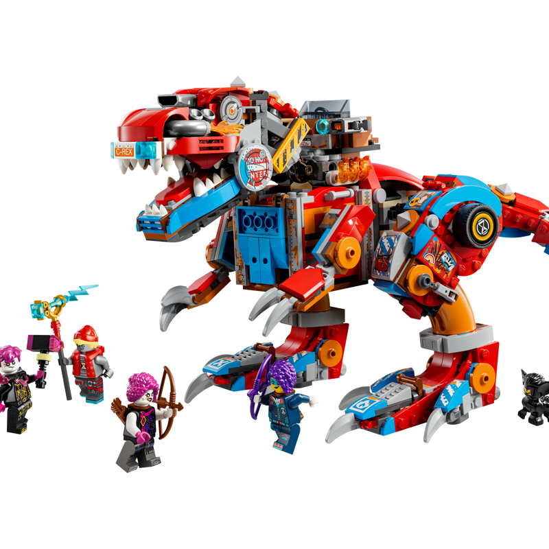LEGO DREAMZzz 71484 - Dinozaurul robot C-Rex al lui Cooper (917 piese)