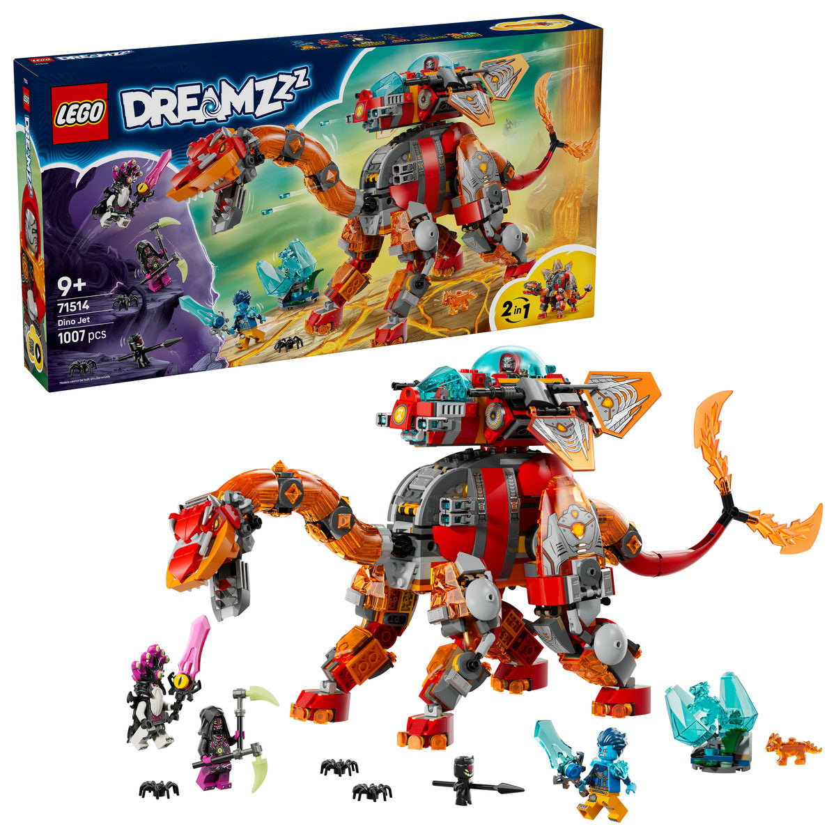 LEGO DREAMZzz 71514 -Dinozaur aparat de zbor (1007 piese)