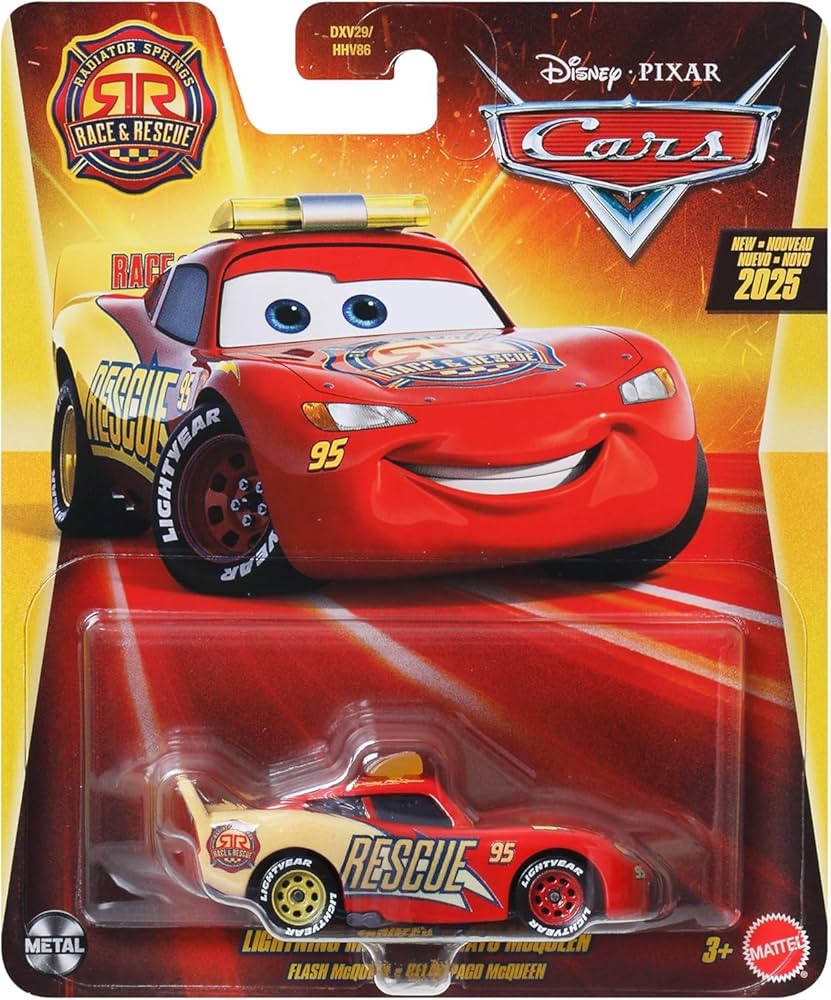 Masinuta metalica Lightning Mcqueen - Flash Mcqueen - 1/55 Cars