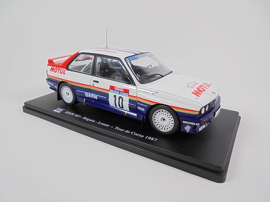 BMW M3 E30 #10 Beguin-Lenne Tour de Corse 1987 - 1/24 Altaya