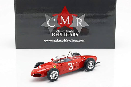 Formula 1 W. Graf Berghe v. Trips Ferrari 156 Sharknose #3 Winner Dutch GP F1 - 1/18 CMR