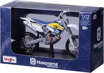 Motocicleta Husqvarna FE 501 - 1/12 Maisto