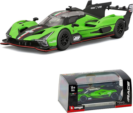 Lamborghini SC63  #63 2023 cu vitrina plexiglass - 1/43 Bburago