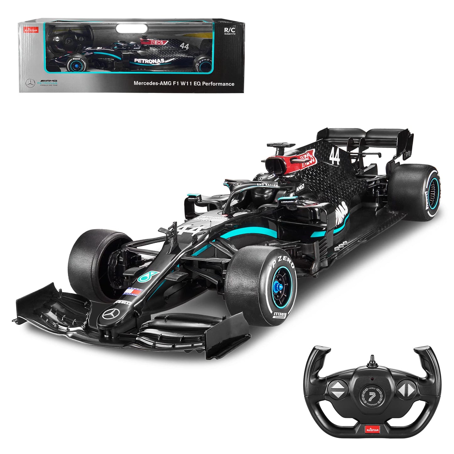 Formula1 Mercedes AMG W11 EQ Performance cu telecomanda - 1/12 RASTAR