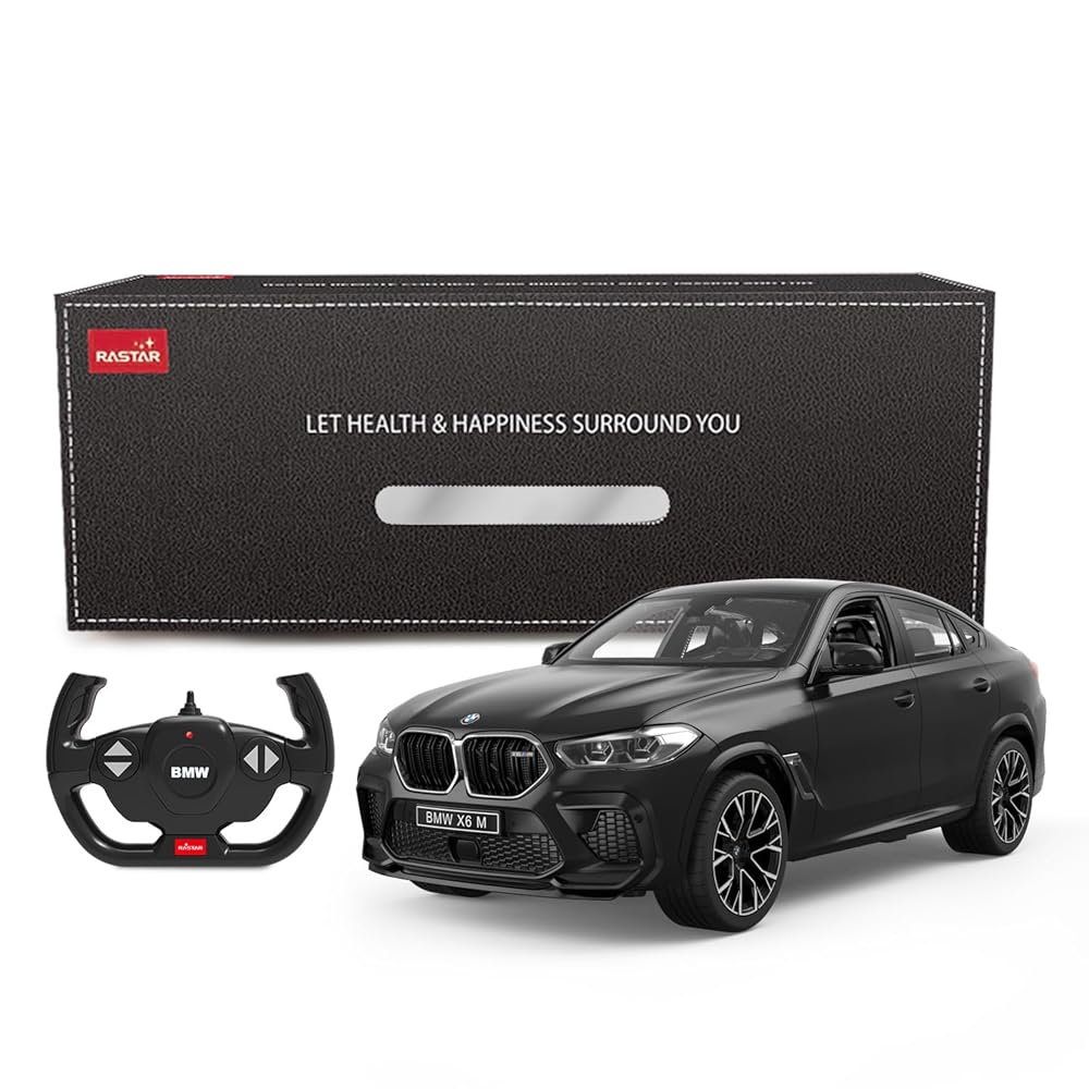BMW X6 M negru cu telecomanda - 1/14 Rastar