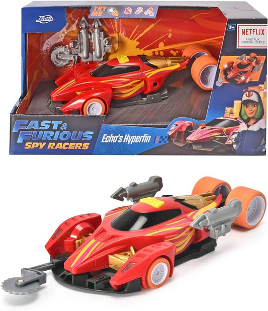 Masinuta Fast&Furious Spy Racers Echo's Hyperfin cu sunete si lumini - Jada