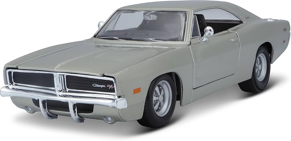 Dodge Charger R/T 1969 gri - 1/25 Maisto