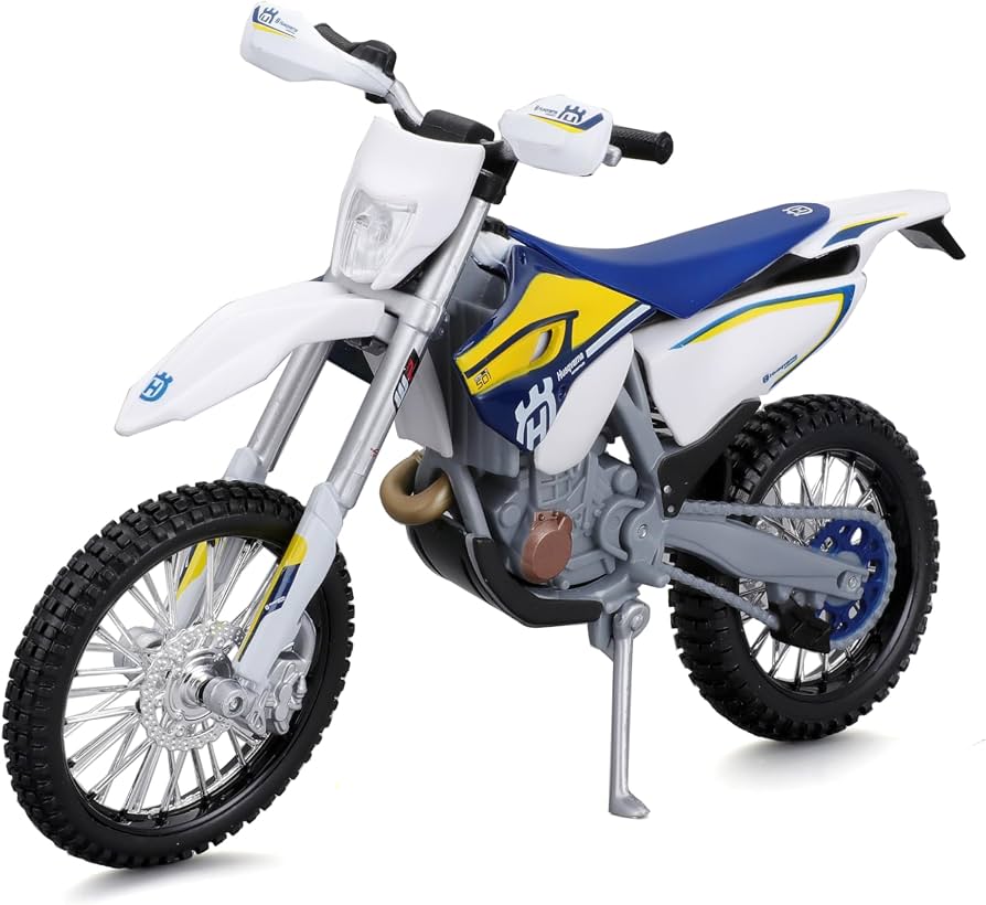 Motocicleta Husqvarna FE 501 - 1/12 Maisto