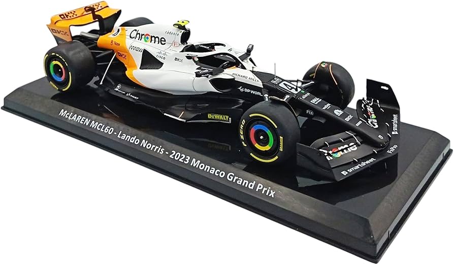 Formula 1 Mclaren MCL60 Lando Norris 2023 Monaco Grand Prix - 1/24 Edicola