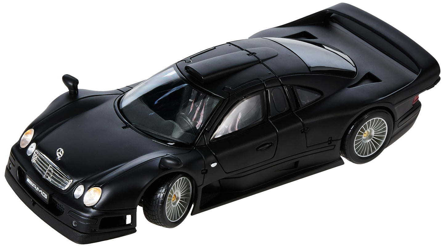 Mercedes-Benz CLK-GTR negru mat - 1/18 Maisto