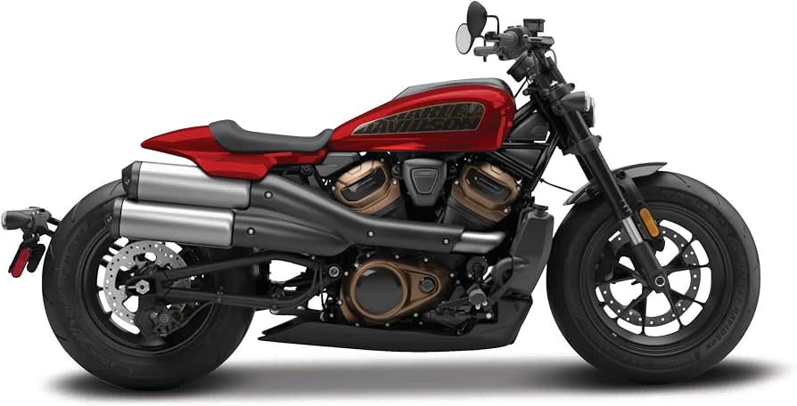 Motocicleta Harley Davidson Sportster S 2024 - 1/12 Maisto
