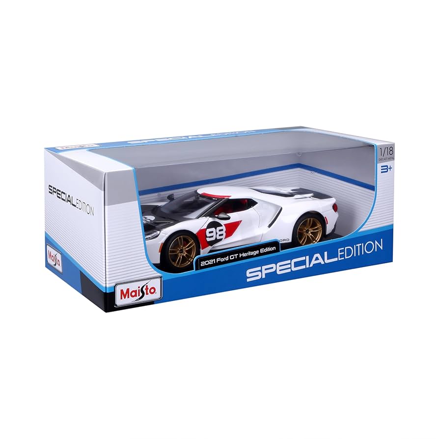 Ford GT 2021 Heritage Edition - 1/18 Maisto