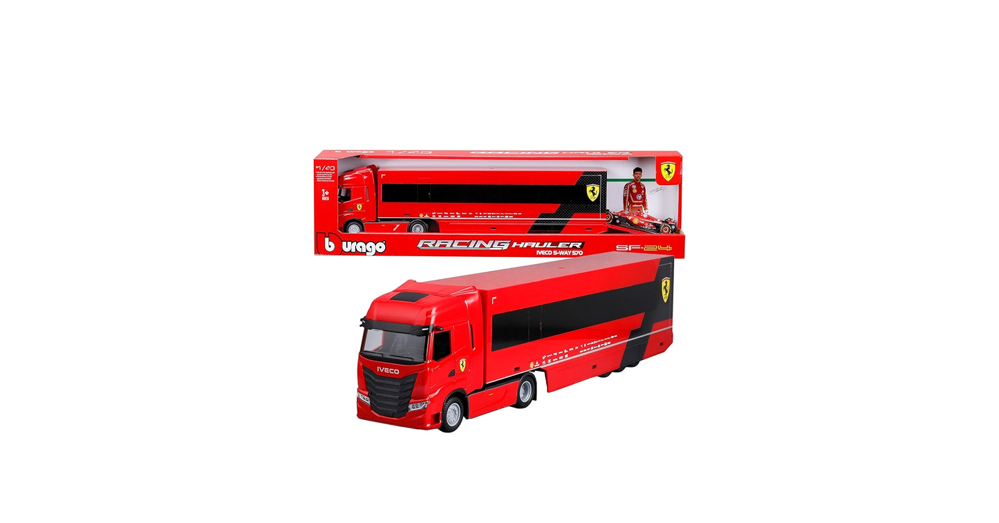 Transportor Iveco S-Way 570 Formula 1 Ferrari SF-24 #16 Leclerc - 1/43 Bburago