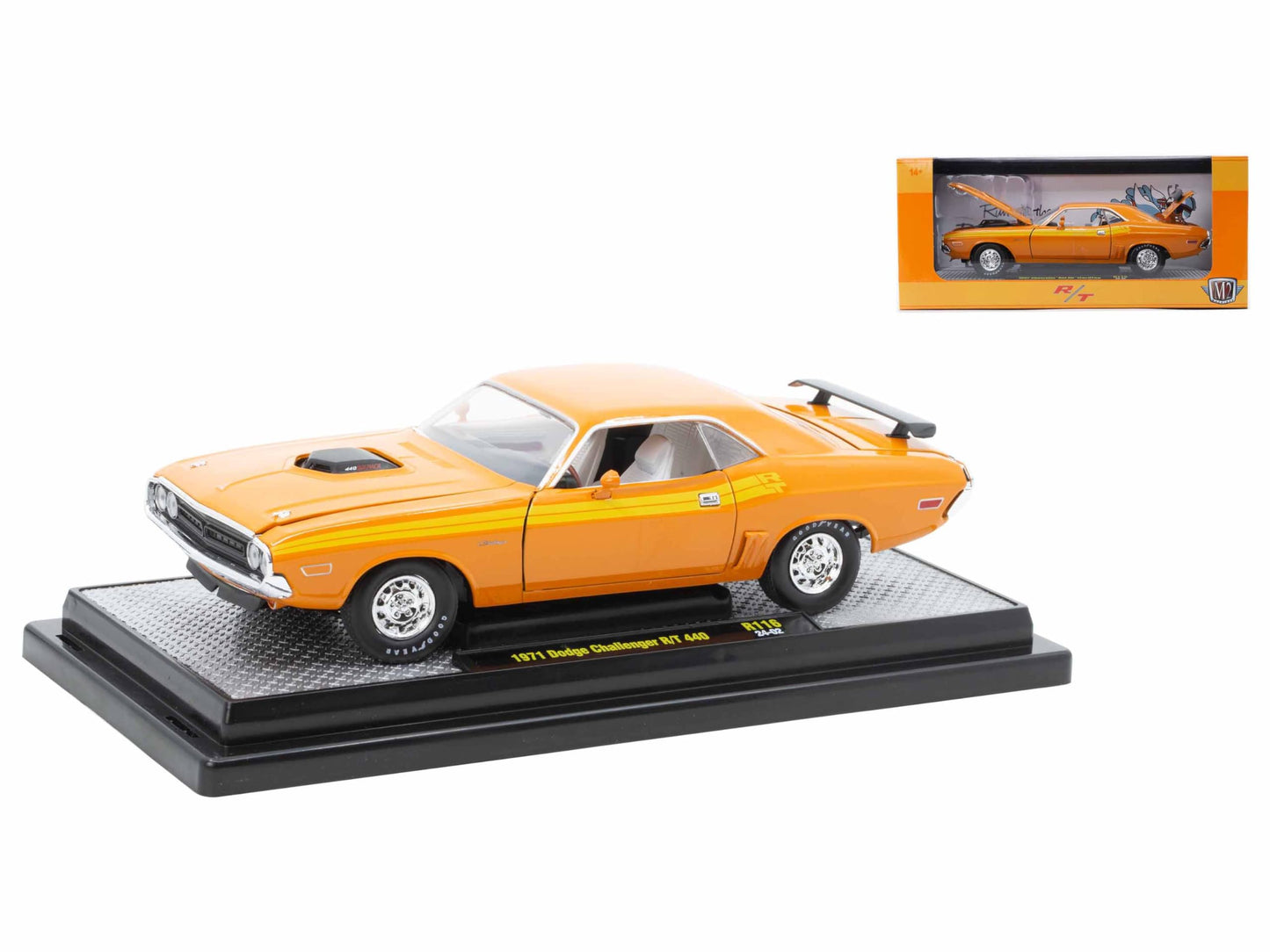 Dodge Challenger R/T 440 1971 - 1/24 M2 Machines