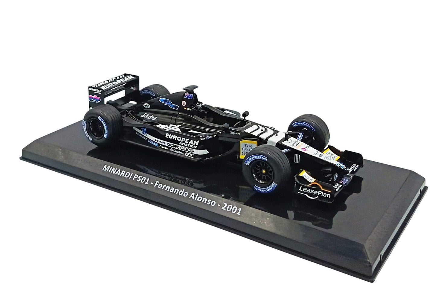 Formula 1 Minardi PS01 Fernando Alonso 2001 - 1/24 Altaya