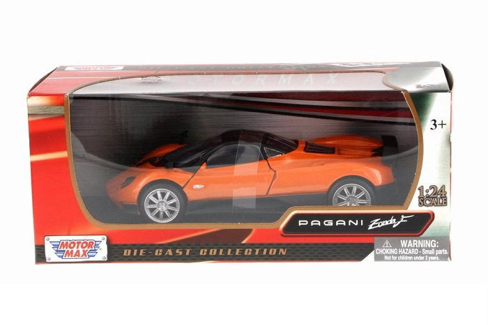 Pagani Zonda F portocalie - 1/24 Motormax