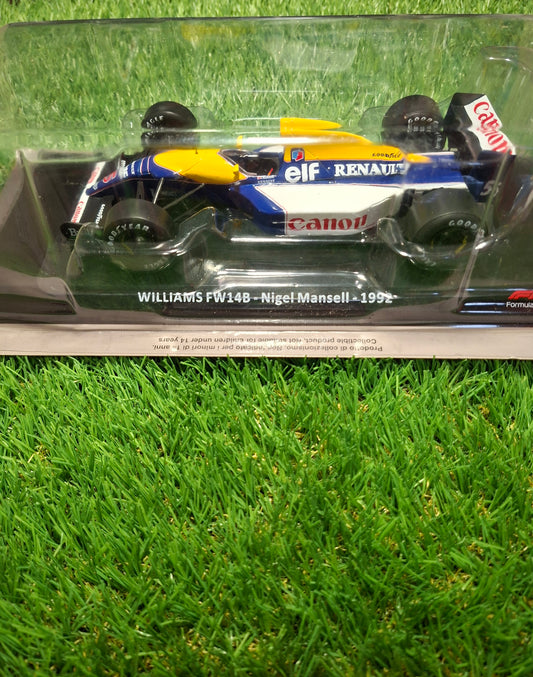 Formula 1 Williams FW14B - Nigel Mansell 1992 - 1/24 Altaya