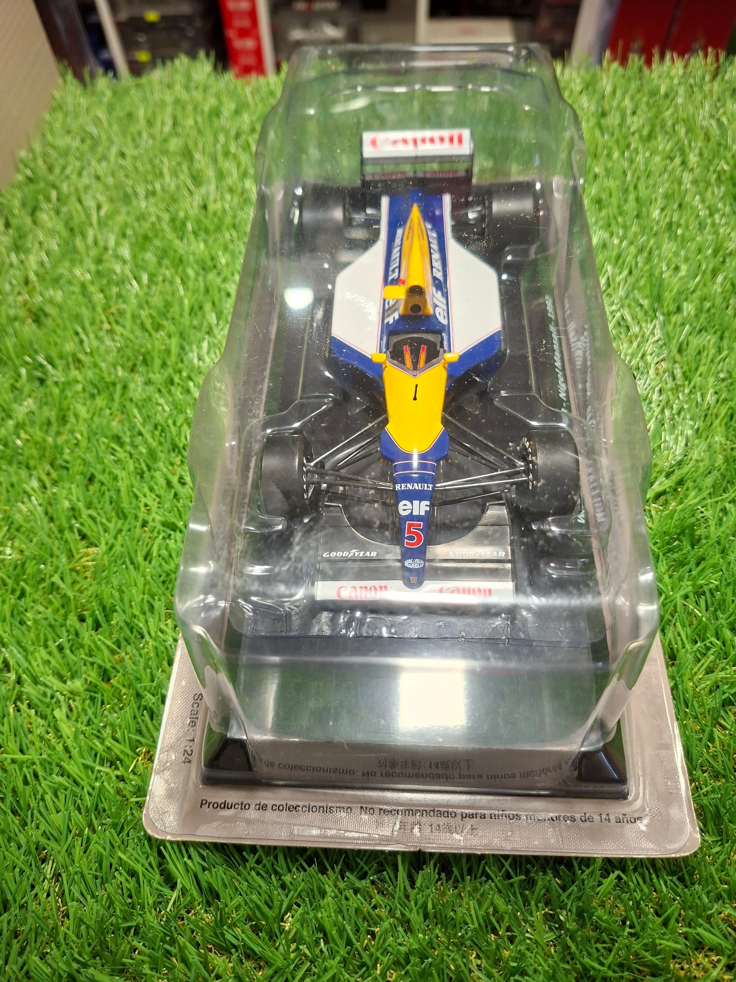 Formula 1 Williams FW14B - Nigel Mansell 1992 - 1/24 Altaya