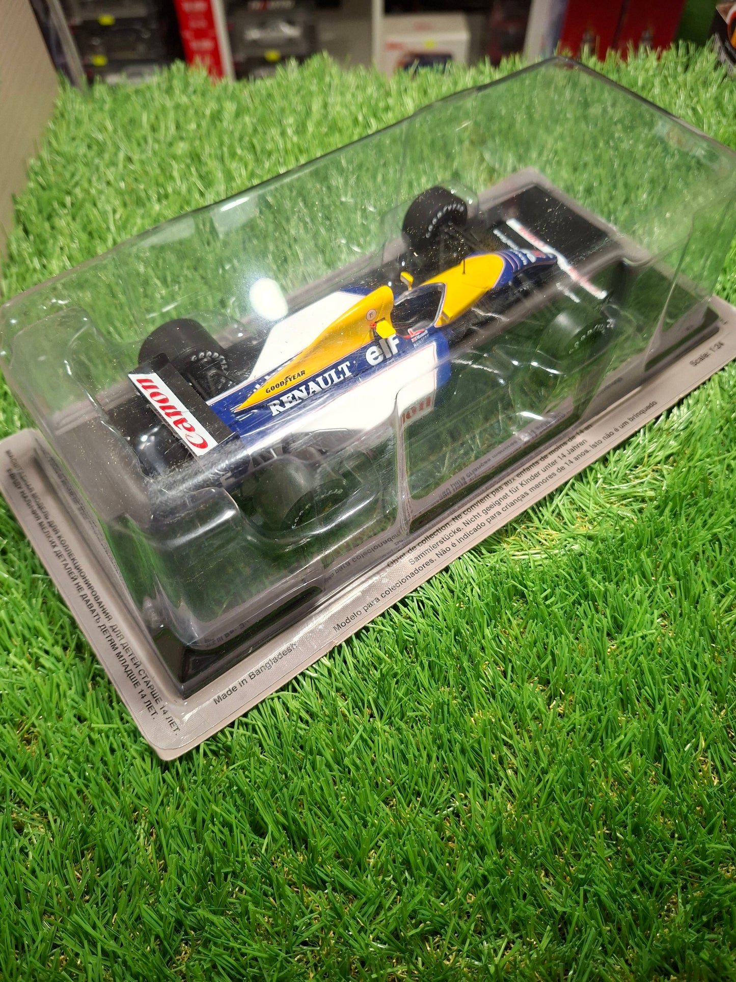 Formula 1 Williams FW14B - Nigel Mansell 1992 - 1/24 Altaya