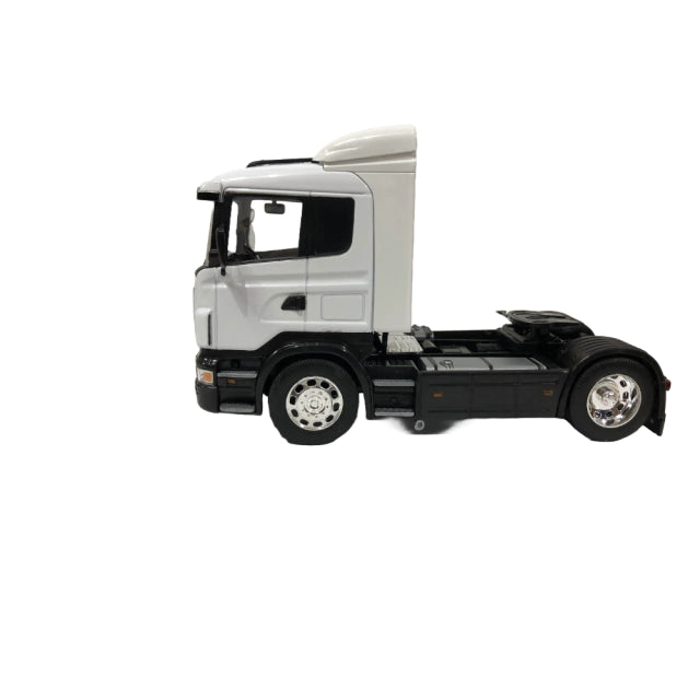 Camion Cap Tractor Scania R470 alb - 1/32 Welly