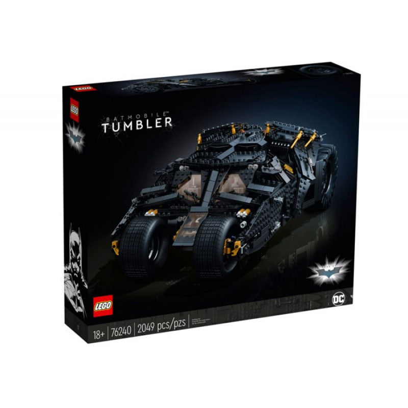 LEGO DC 76240 - Batmobile Tumbler (2049 piese) - Cutie crapata in partea de sus