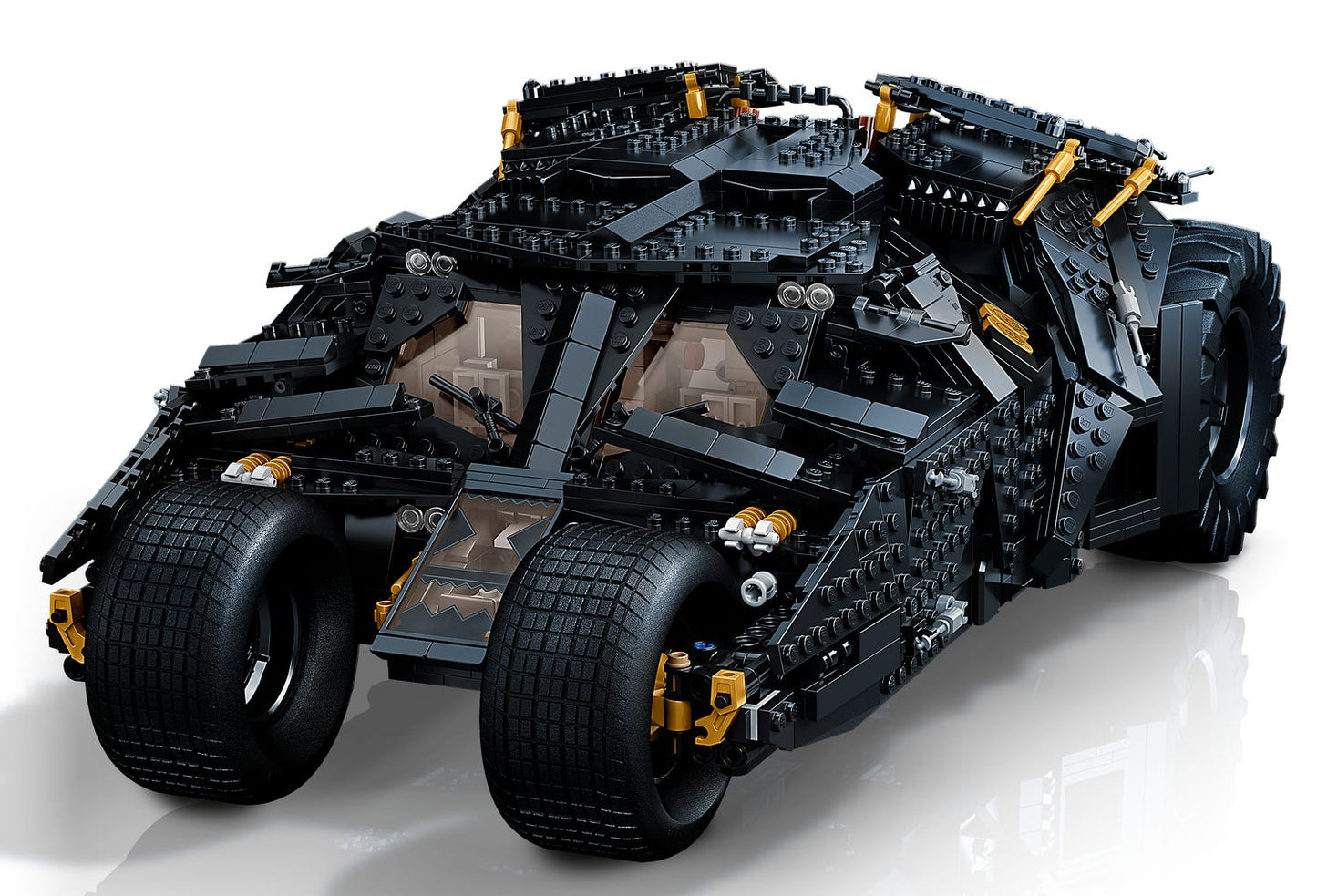 LEGO DC 76240 - Batmobile Tumbler (2049 piese) - Cutie crapata in partea de sus