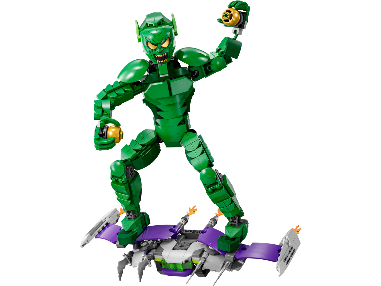 LEGO Marvel 76284 - Figurina de constructie Green Goblin (471 piese)