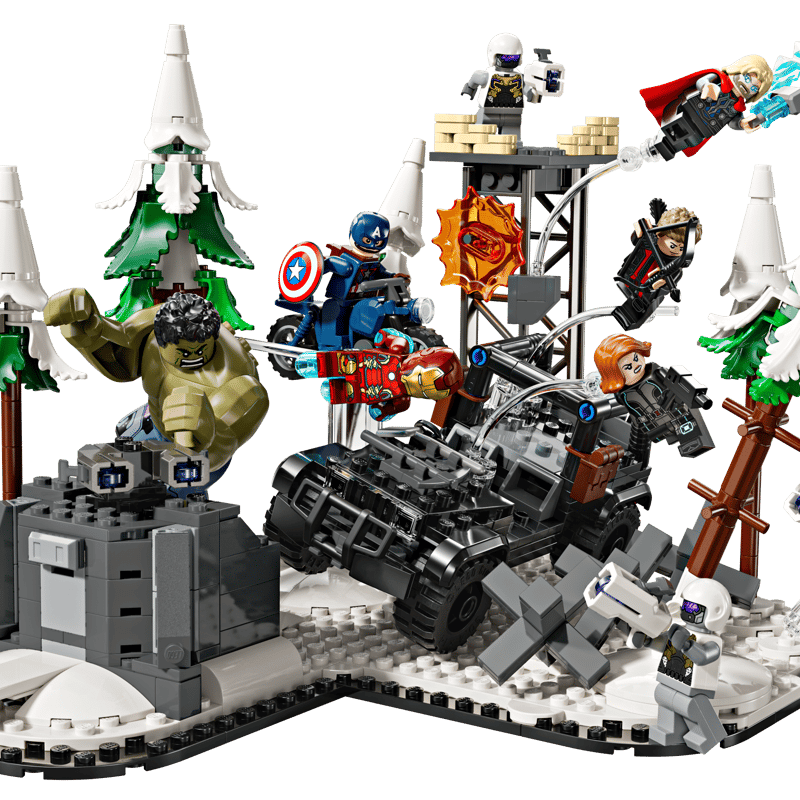 LEGO Marvel 76291 - Razbunatorii reuniti: Sub semnul lui Ultron (613 piese)