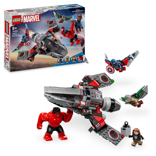 LEGO Marvel 76292 - Figurina noua de constructie Capitanul America (223 piese)