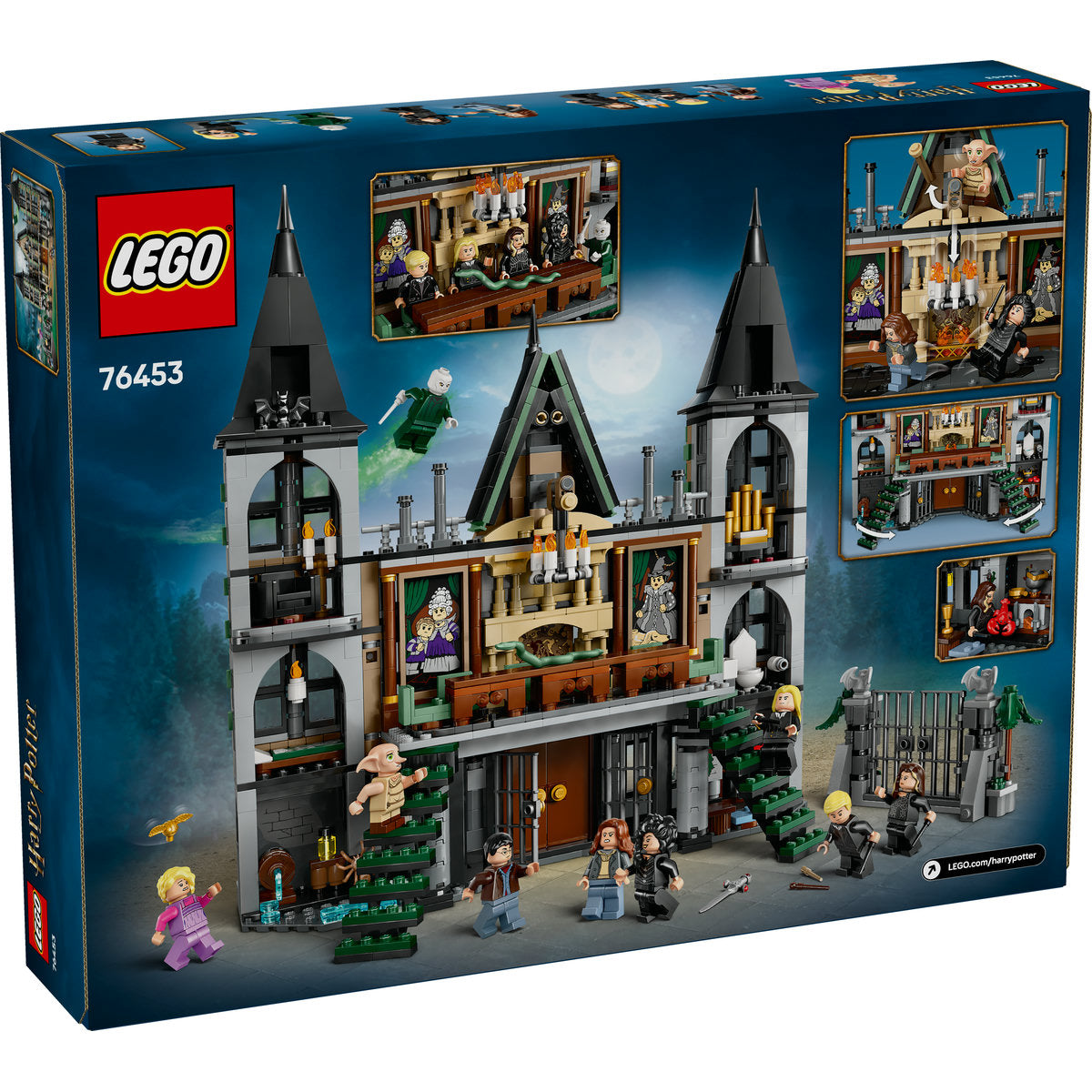 LEGO Harry Potter TM 76453 - Conacul Reacredinta (1601 piese)
